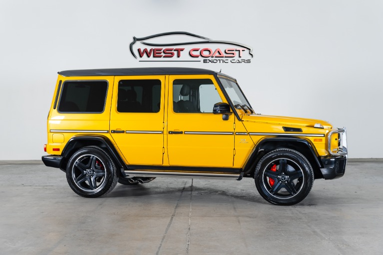 Used 2016 Mercedes-Benz G-Class AMG G 63 for sale $124,990 at West Coast Exotic Cars in Murrieta CA