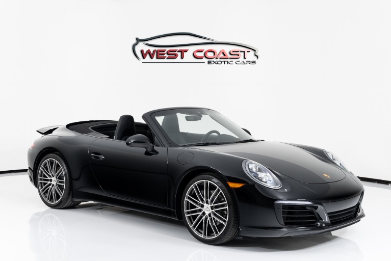 Used 2017 Porsche 911 Carerra Cabriolet for sale Sold at West Coast Exotic Cars in Murrieta CA 92562 1