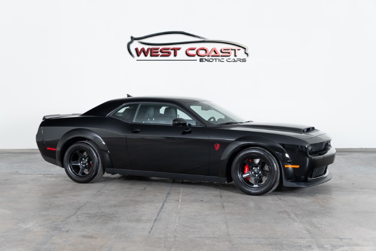 Used 2018 Dodge Challenger SRT Demon for sale Sold at West Coast Exotic Cars in Murrieta CA 92562 1
