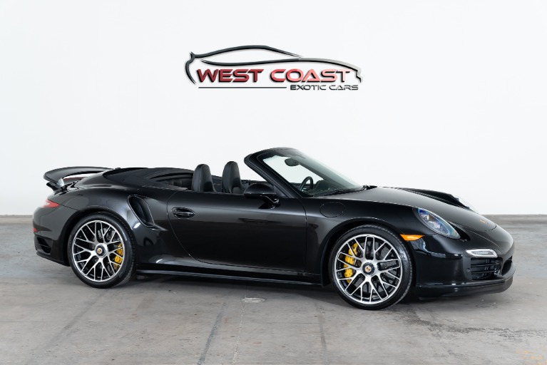 Used 2015 Porsche 911 Turbo S Cabriolet for sale Sold at West Coast Exotic Cars in Murrieta CA 92562 1