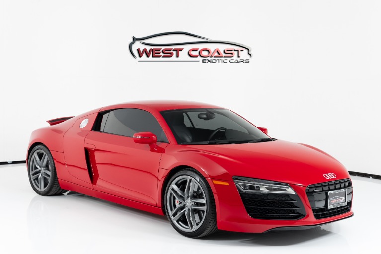 Used 2014 Audi R8 V8 *factory Carbon Brakes* for sale Sold at West Coast Exotic Cars in Murrieta CA 92562 1