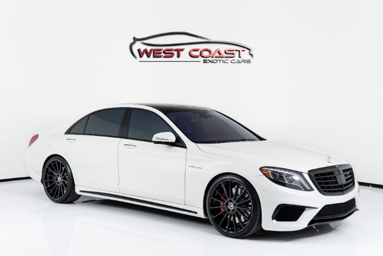 Used 2016 Mercedes-Benz S-Class AMG S 63 for sale Sold at West Coast Exotic Cars in Murrieta CA 92562 1