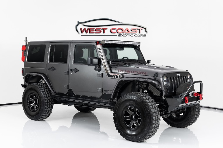 Used 2014 Jeep Wrangler Unlimited Rubicon X for sale Sold at West Coast Exotic Cars in Murrieta CA 92562 1