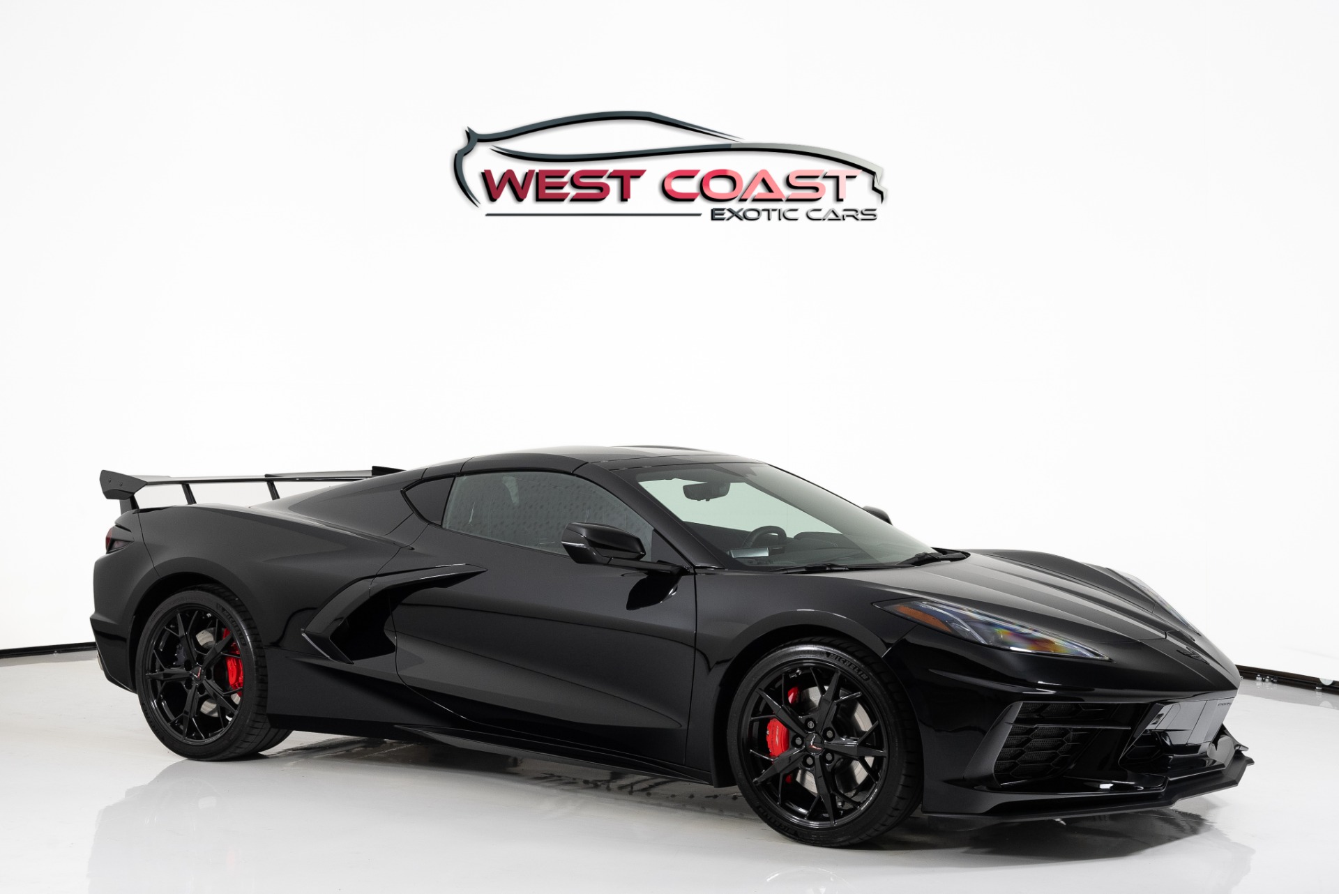 Chevrolet Corvette C8 from California featuring vertical lambo