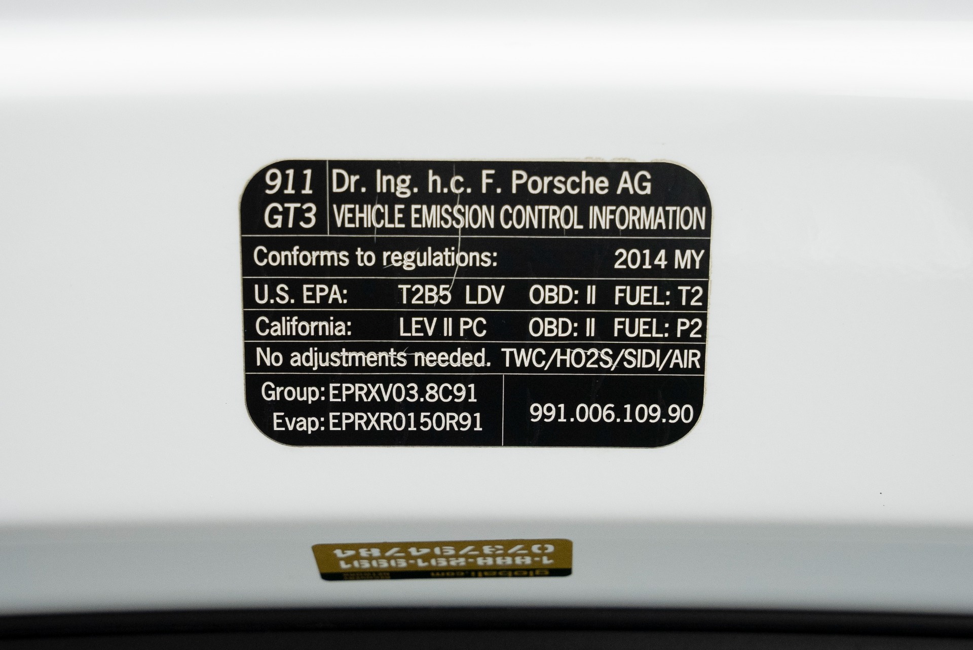 Used 2014 Porsche 911 GT3 For Sale (Sold) | West Coast Exotic Cars