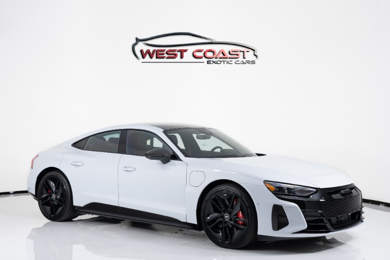 Used 2022 Audi RS e-tron GT Quattro for sale Sold at West Coast Exotic Cars in Murrieta CA 92562 1