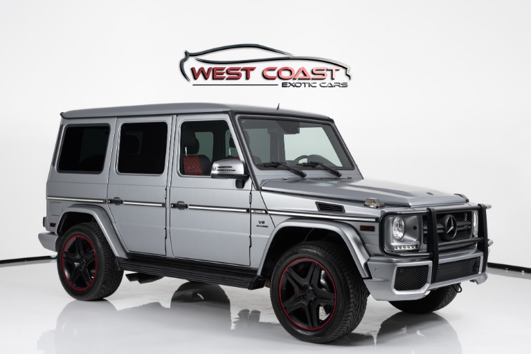 Used 2016 Mercedes-Benz G-Class AMG G 63 for sale Sold at West Coast Exotic Cars in Murrieta CA 92562 1