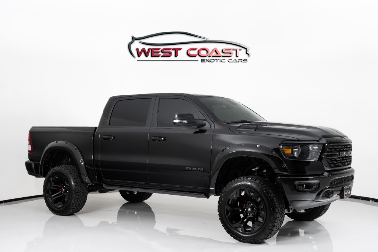 Used 2022 Ram 1500 Big Horn Black Widow for sale Sold at West Coast Exotic Cars in Murrieta CA 92562 1