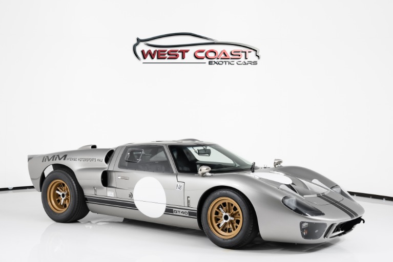 Used 1965 Ford GT40 Superformance for sale Sold at West Coast Exotic Cars in Murrieta CA 92562 1