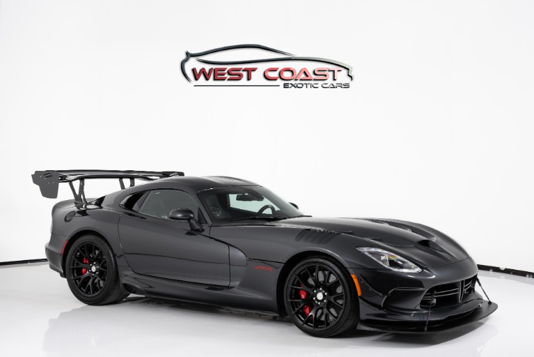 Used 2017 Dodge Viper ACR Extreme Aero for sale Sold at West Coast Exotic Cars in Murrieta CA 92562 1