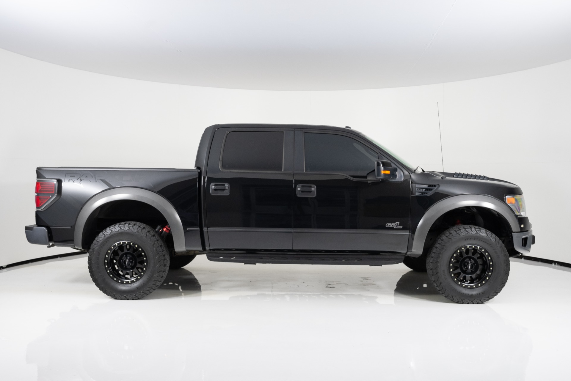 pickup trucks, Monster Energy, car, Ford, colored wheels, black