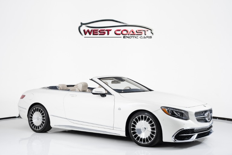 Used 2017 Mercedes-Benz Maybach S 650 Convertible for sale Sold at West Coast Exotic Cars in Murrieta CA 92562 1