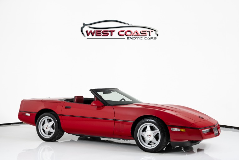 Used 1988 Chevrolet Corvette for sale Sold at West Coast Exotic Cars in Murrieta CA 92562 1