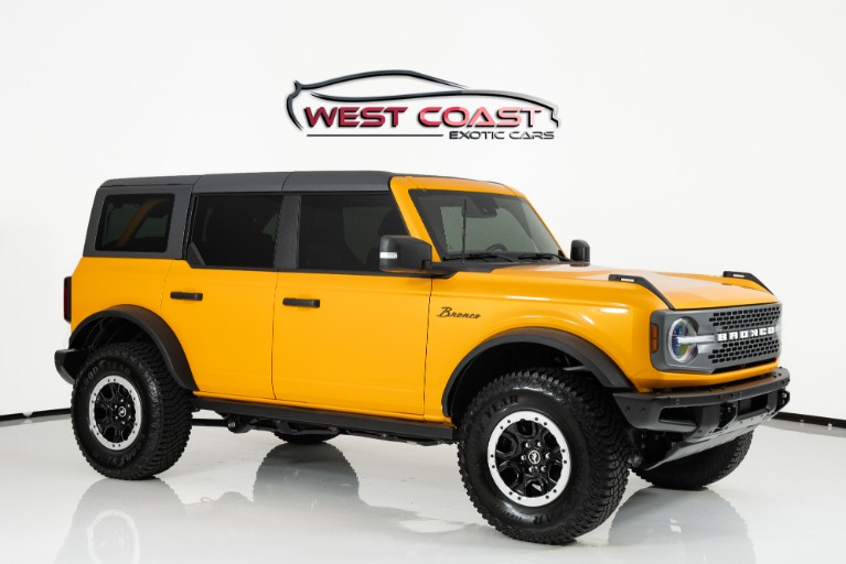 Used 2021 Ford Bronco Badlands Advanced for sale Sold at West Coast Exotic Cars in Murrieta CA 92562 1