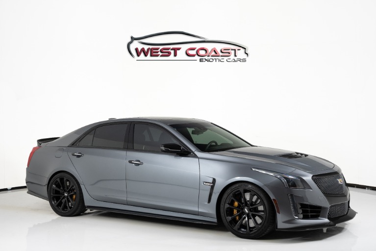 Used 2018 Cadillac CTS-V Sedan for sale Sold at West Coast Exotic Cars in Murrieta CA 92562 1