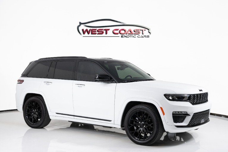 Used 2022 Jeep Grand Cherokee 4xe Summit Reserve for sale Sold at West Coast Exotic Cars in Murrieta CA 92562 1