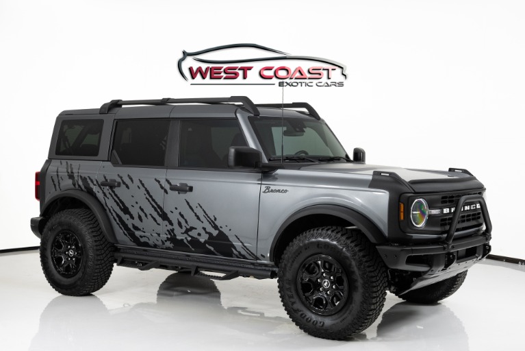 Used 2022 Ford Bronco Black Diamond for sale Sold at West Coast Exotic Cars in Murrieta CA 92562 1