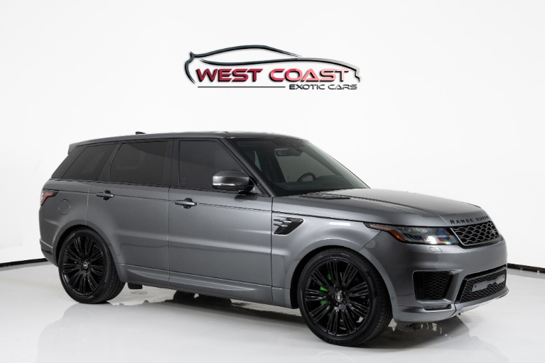 Used 2019 Land Rover Range Rover Sport Dynamic for sale Sold at West Coast Exotic Cars in Murrieta CA 92562 1