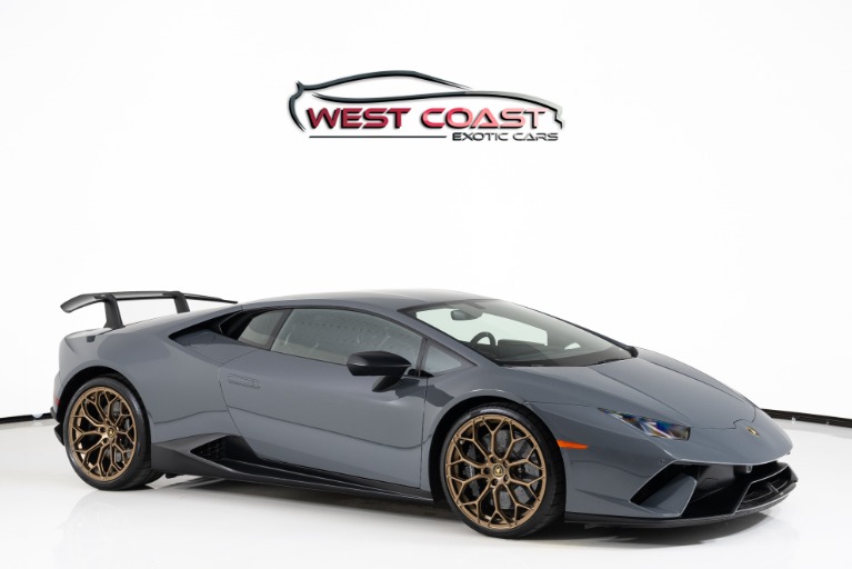 Used 2018 Lamborghini Huracan Performante for sale Sold at West Coast Exotic Cars in Murrieta CA 92562 1