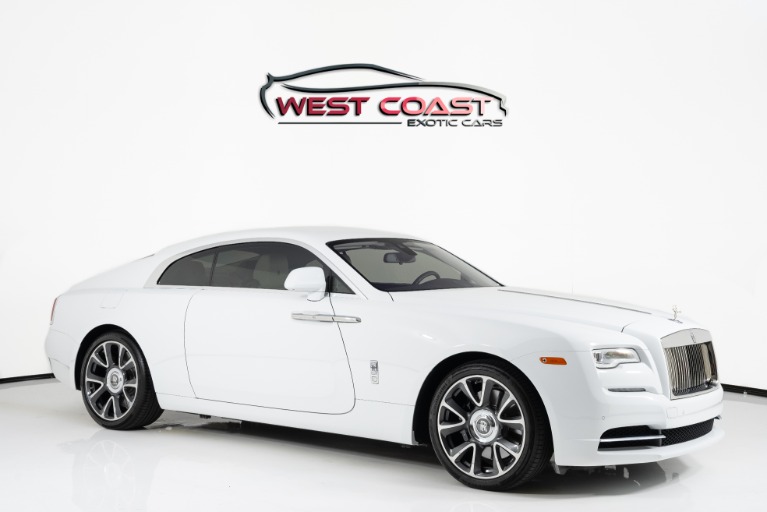 New 2018 RollsRoyce Wraith white 0Km for sale  For Super Rich