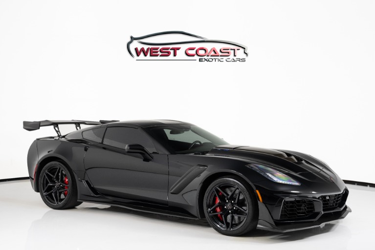 Used 2019 Chevrolet Corvette ZR1 3ZR for sale Sold at West Coast Exotic Cars in Murrieta CA 92562 1