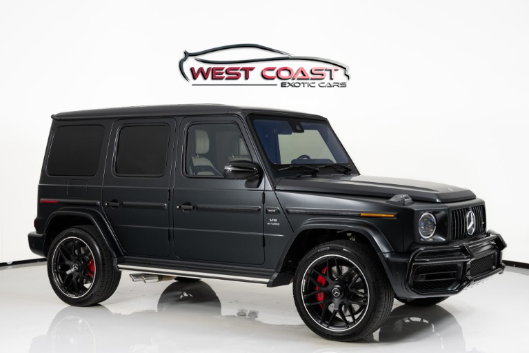 Used 2020 Mercedes-Benz G63 AMG for sale Sold at West Coast Exotic Cars in Murrieta CA 92562 1
