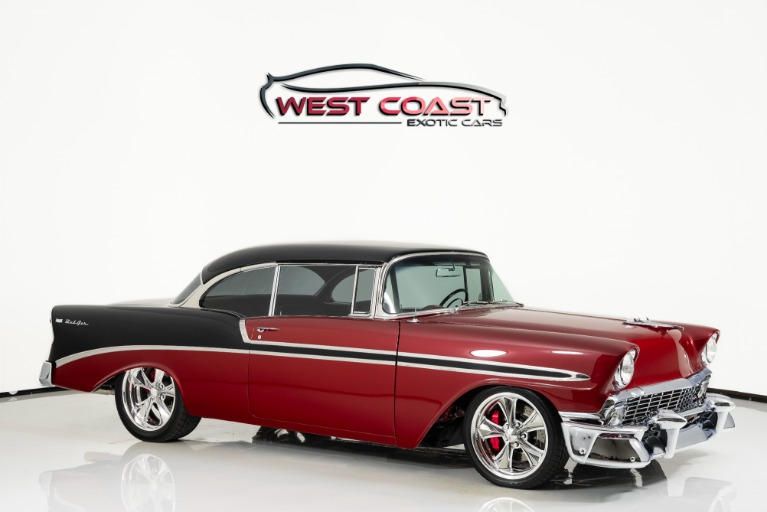 Used 1956 Chevrolet Bel Air for sale $119,990 at West Coast Exotic Cars in Murrieta CA 92562 1