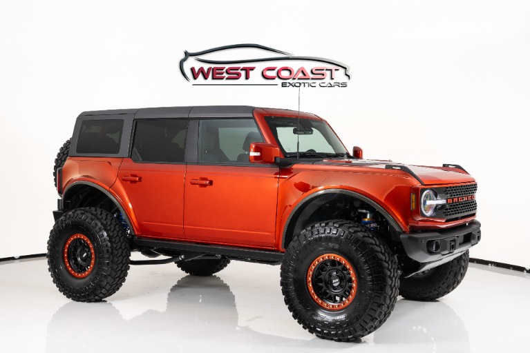Used 2022 Ford Bronco Badlands Advanced for sale $149,990 at West Coast Exotic Cars in Murrieta CA 92562 1