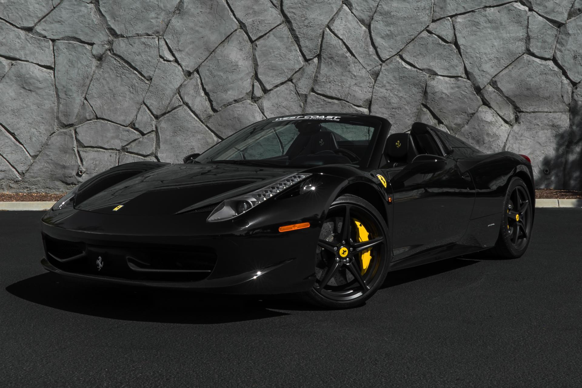 Used 2013 Ferrari 458 Spider For Sale (Sold) | West Coast Exotic Cars Stock #P1252