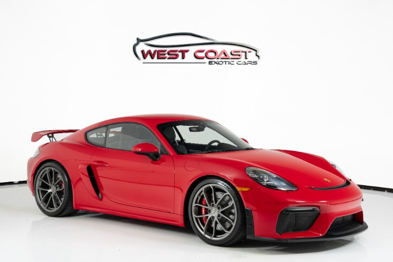 Used 2020 Porsche 718 Cayman GT4 for sale $129,935 at West Coast Exotic Cars in Murrieta CA 92562 1