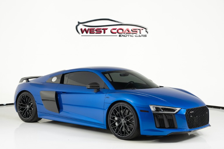 Used 2018 Audi R8 Coupe V10 plus for sale Sold at West Coast Exotic Cars in Murrieta CA 92562 1