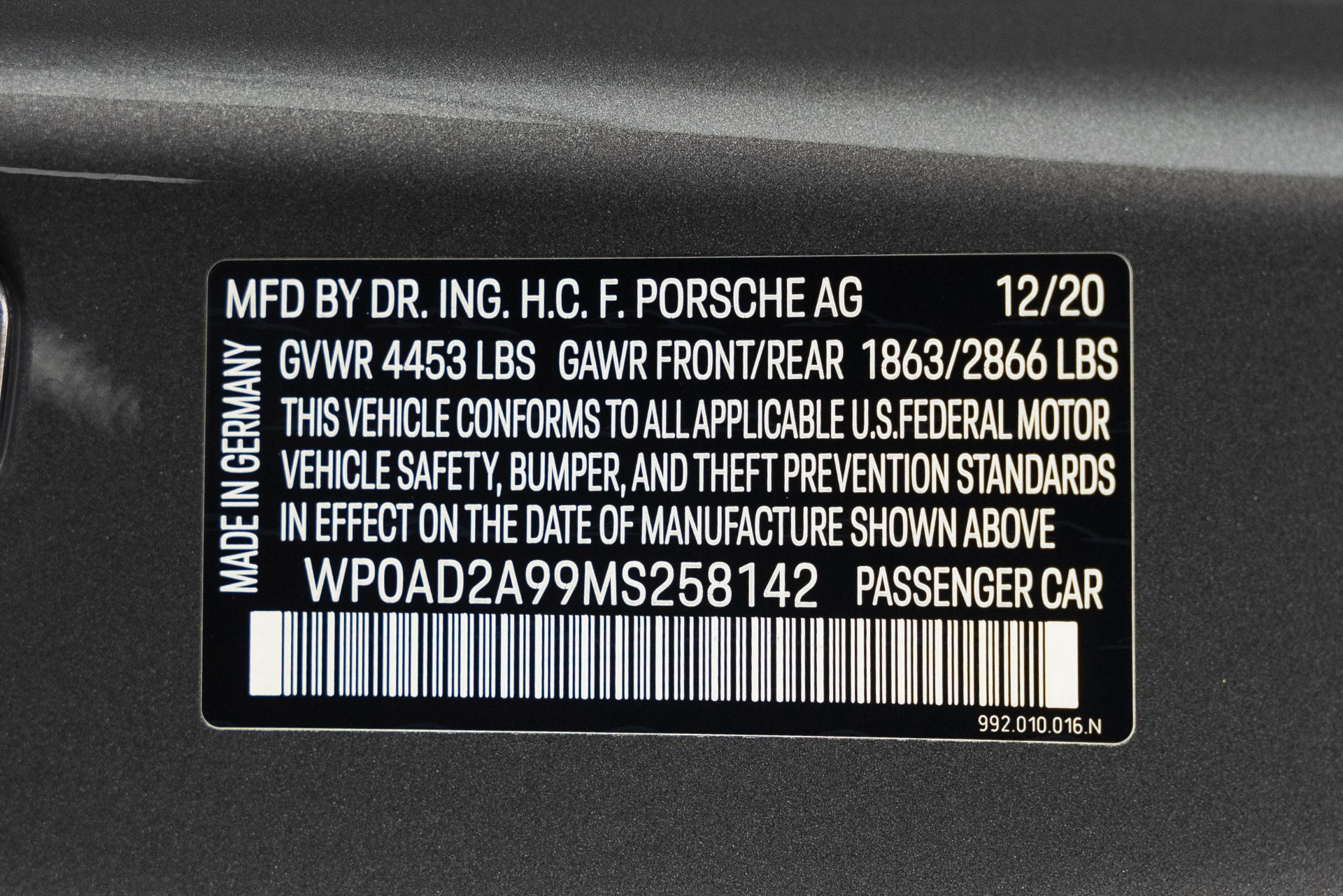 Used 2021 Porsche 911 Turbo S For Sale (Sold) | West Coast Exotic