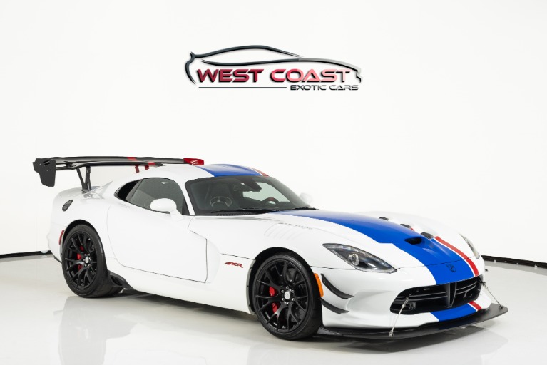 Used 2017 Dodge Viper ACR GTC for sale Sold at West Coast Exotic Cars in Murrieta CA 92562 1