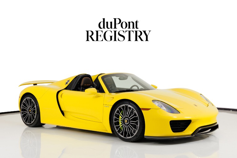 Used 2015 Porsche 918 Spyder