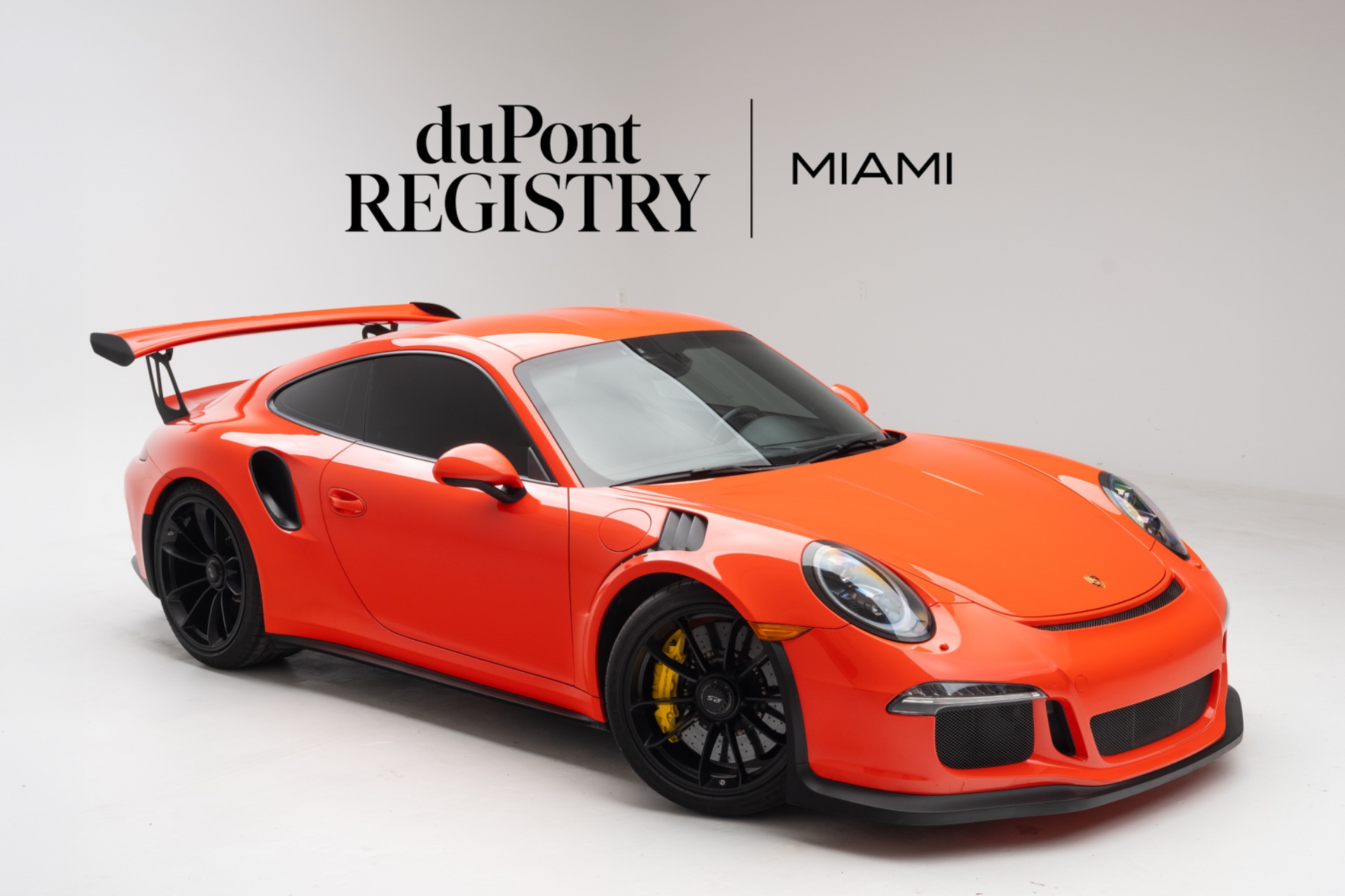 2016 Porsche 911 GT3 RS