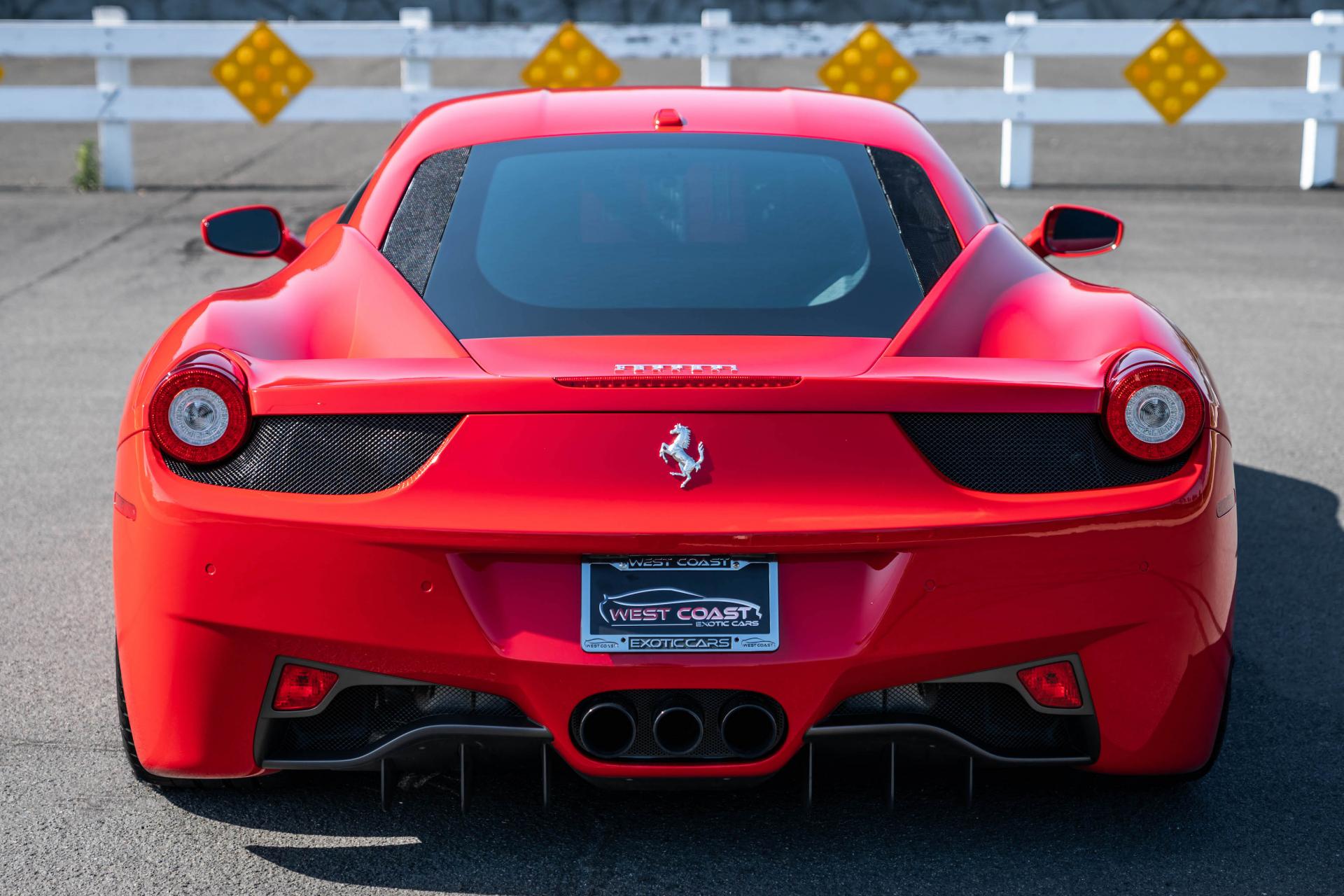 Used 10 Ferrari 458 Italia For Sale Sold West Coast Exotic Cars Stock P1628b