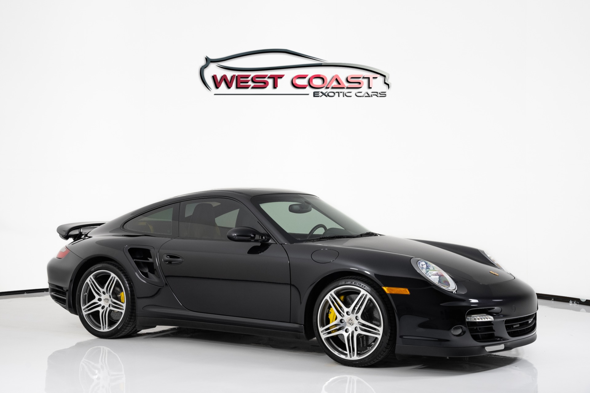 【MAXICHAMPS】Porsche 911 Turbo Black MAXICHAMPS 1/43 - PORSCHE 911 Turbo (964) - 1990 - Five Diecast