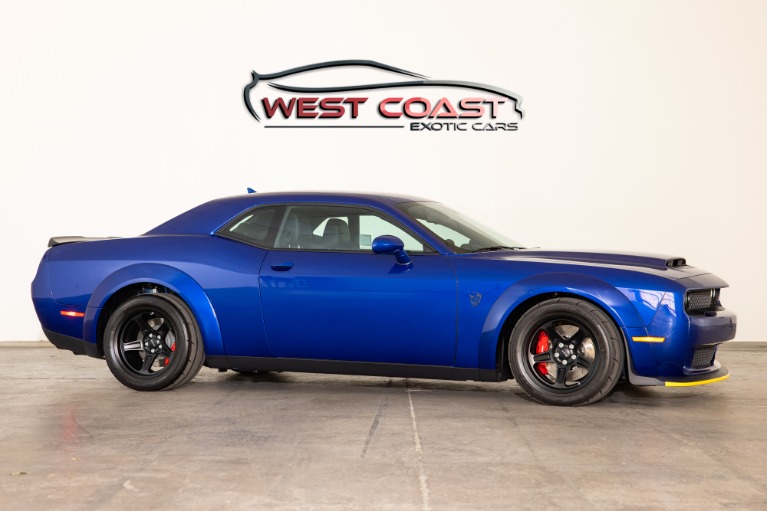 Used 2018 Dodge Challenger SRT Demon *Only 13 Miles!* for sale Sold at West Coast Exotic Cars in Murrieta CA 92562 1