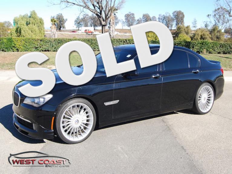 Used 2012 BMW Alpina B7 for sale Sold at West Coast Exotic Cars in Murrieta CA 92562 1