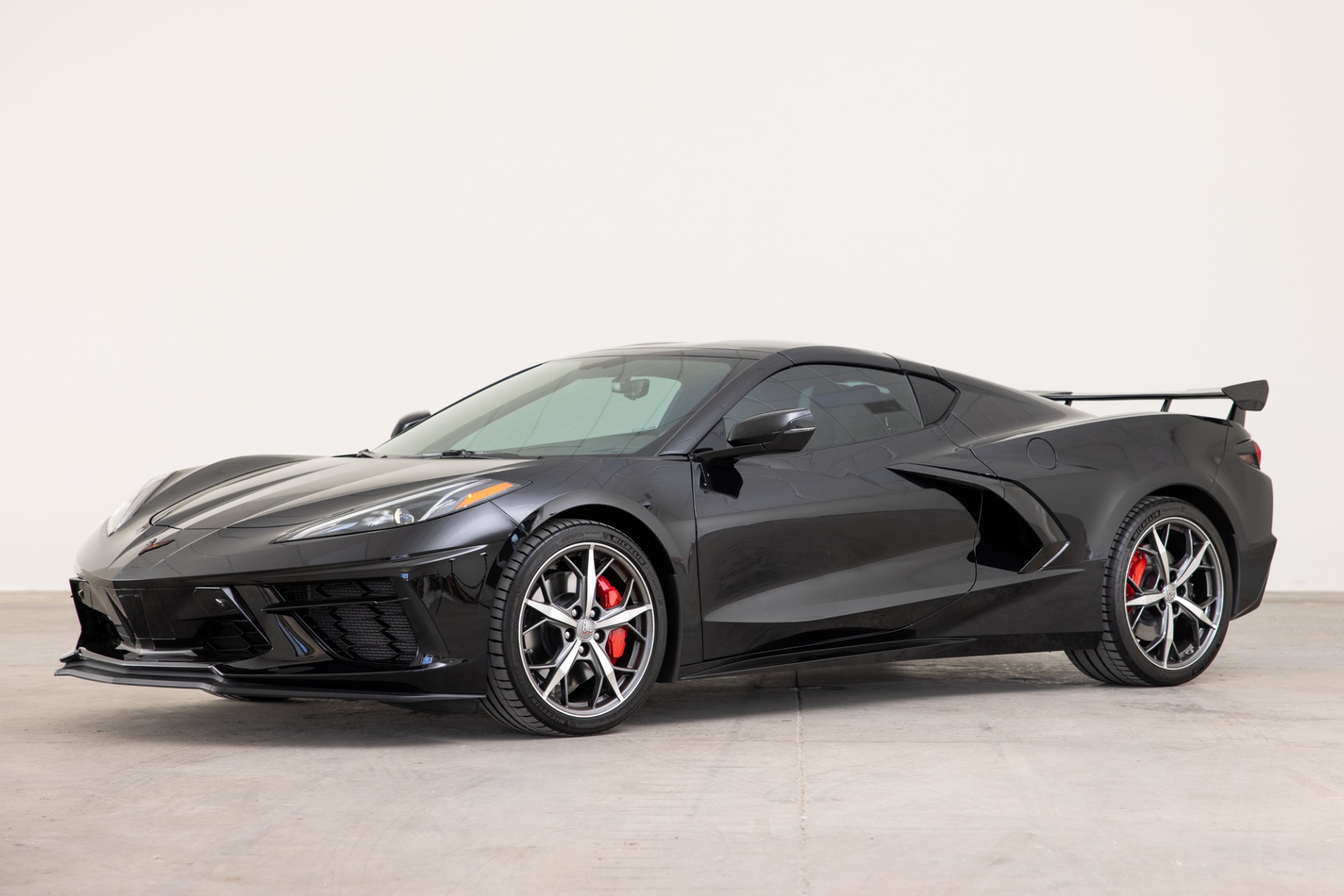 Chevrolet Corvette C8 2020 Black 1/43 Spark S5061