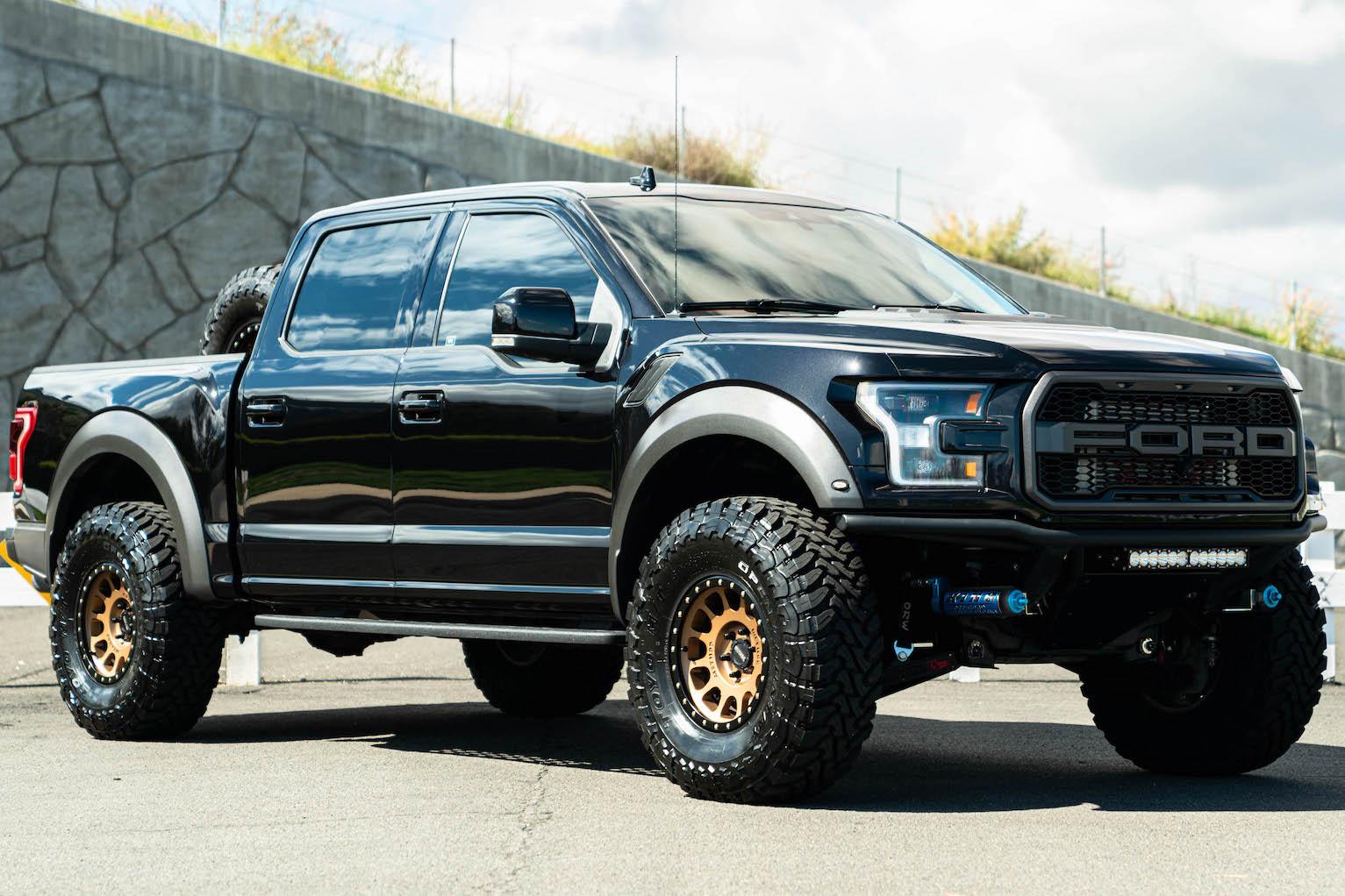 ford raptor black 4 door