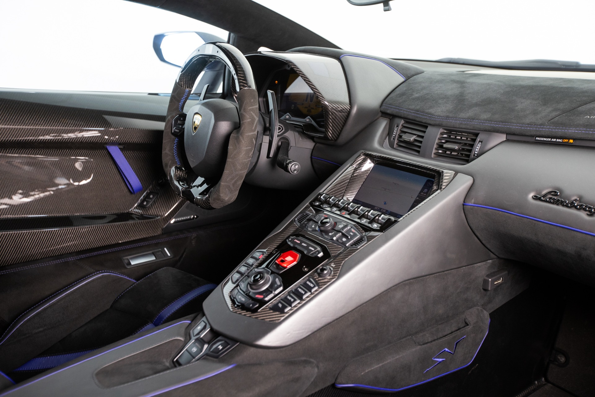 Lamborghini Aventador Interior 2016