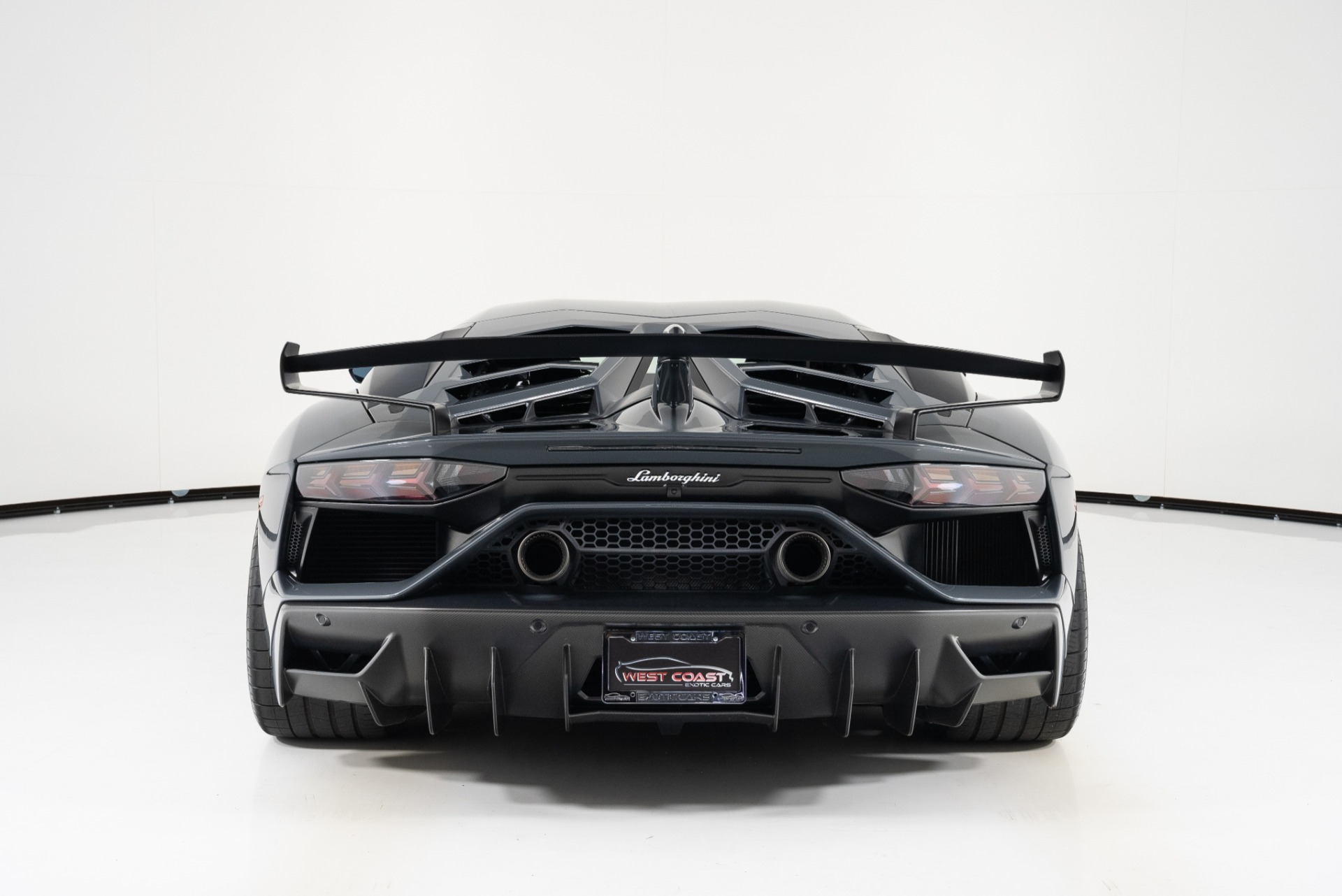 Lamborghini Aventador Back View